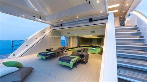 yacht with car garage for sale|Top innovative superyacht tender garage designs .